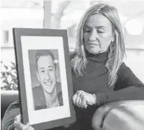  ?? WAYNE CUDDINGTON/POSTMEDIA NEWS ?? Lynne Laramée’s son, Matthew, died of an opioid overdose on Dec. 6, 2018, when he was 20.