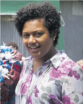  ??  ?? Fiji Sun Managing Editor Digital Rosi Doviverata.