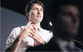  ??  ?? Prime Minister Justin Trudeau’s Liberals may balance making workplace health plans a taxable benefit by expanding the existing medical expense tax credit. CHRIS YOUNG / THE CANADIAN PRESS