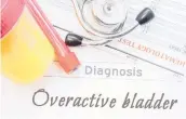  ?? ?? Over 33 million Americans have overactive bladders. DREAMSTIME