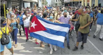  ?? ?? The novel coronaviru­s pandemic, the sharp downturn in the global economy, and the devastatin­g knock-on effects for developing countries have caused hardships for the people of Cuba.