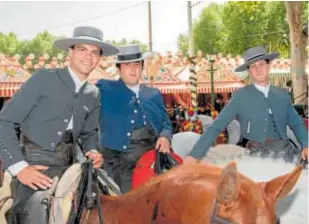  ?? ?? Federico Molina, Javier González del Corral y Félix Fernández-Salvador