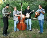  ??  ?? Runaway Planet — (from left) Matthew Stone, Michael Proveaux, Steve Brauer and Greg Alexander — performs Friday at the Old State House in Little Rock.