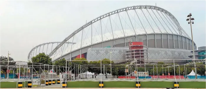  ?? MEXSPORT ?? Estadio Khalifa, ubicado en Doha, Qatar.