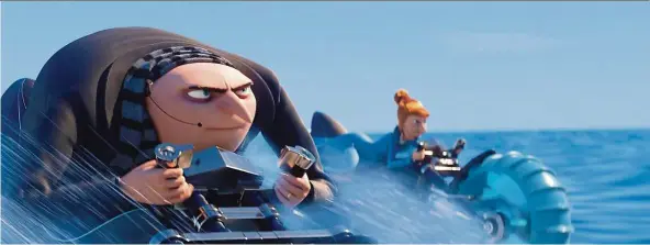 ?? — UIP Malaysia ?? Better hold on to that jetski, Gru. Your career as a good guy is about to sink.