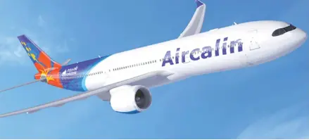  ??  ?? Illustrati­on of Aircalin Airbus A330-900neo.