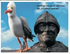  ?? ?? Hastings Insurance Services, UK: 3.1-million policies