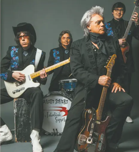  ?? Alysse Gafkjen ?? Marty Stuart and His Fabulous Superlativ­es want to bring stories of small-town America to bigger cities.