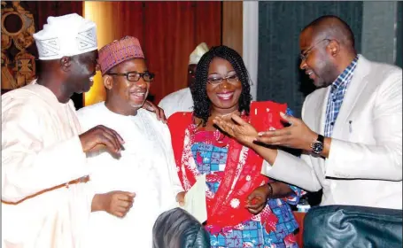  ?? Godwin Omoigui ?? L-R: Minister of Police Affiars, Alhaji Abduljelil­i Adesiyan ; Minister of the Federal Capital Territory (FCT), Senator Bala Mohammed; Minister of Land and Housing , Mrs. Okon Etim Eyenkayi and the Minister of State for Power, Mohammed Wakil ,at the...