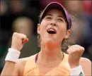  ??  ?? Garbine Muguruza