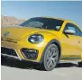  ?? VOLKSWAGEN ?? Volkswagen Beetle sales have been slowing.