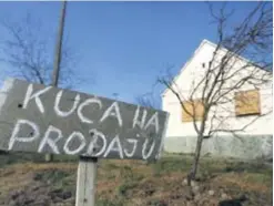  ??  ?? Na potporu rate kredita mogu računati samo nekretnine sa svim papirima