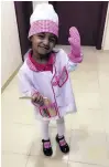  ?? Courtesy Salwa Khamis ?? Aisha, 4, died in a fire at her home.