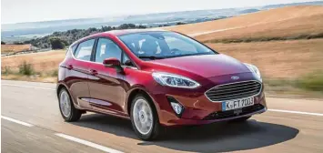  ?? Foto: Ford ?? Dem Kleinwagen Status entwachsen: der neue Ford Fiesta.