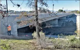  ?? Signal file photo ?? The city of Santa Clarita has postponed the ribbon-cutting for the Newhall Ranch Road bridge widening project due to inclement weather.