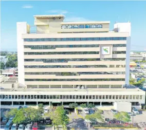  ??  ?? Sagicor Group Jamaica headquarte­rs, Barbados Avenue, New Kingston.