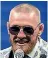  ??  ?? Conor McGregor has come into conflict with some ‘‘very heavy’’ people.