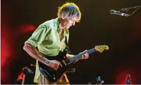  ?? ?? Stephen Malkmus of Pavement performing at the Primavera Sound festival, Barcelona, June 2022. Photograph: Jordi Vidal/Redferns