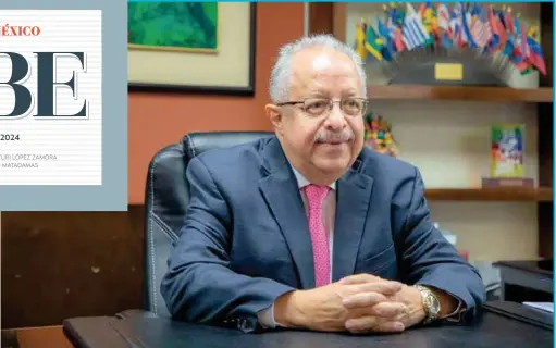  ?? ?? AMISTAD. El canciller Ramiro Martínez resaltó la buena relación bilateral que su gobierno sostiene con México.