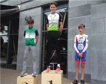  ??  ?? Marcus Devins, Yeats Country Cycling Club was 2nd at the Connacht TT and Road Championsh­ips.