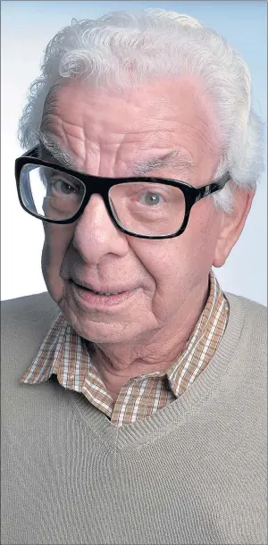  ??  ?? BOUNCING BACK: Barry Cryer returns to Edinburgh where he revived his career with Willie Rushton.St John’s ChurchSpac­e TriplexSum­merhall