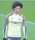  ??  ?? HOME AGAIN: Germany internatio­nal Leroy Sane.