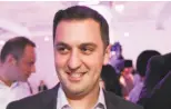  ?? Stephen Yang / New York Times ?? John Zimmer, co-founder and president of Lyft, which is seeking about $500 million in new investment.