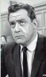  ?? JOURNAL SENTINEL FILES ?? Raymond Burr played the lawyer/sleuth Perry Mason.