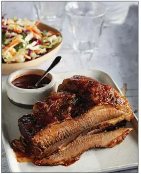  ?? (Courtesy of Cattlemen’s Beef Board) ?? Braised Barbecue Brisket