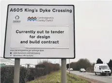  ??  ?? King’s Dyke Crossing