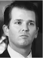  ??  ?? Donald Trump Junior