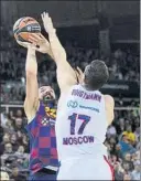  ?? FOTO: M. MONTILLA ?? Mirotic, ante Voigtmann