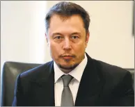  ?? EVAN VUCCI — ASSOCIATED PRESS ARCHIVES ?? In a Tweet, billionair­e entreprene­ur Elon Musk says he has “verbal government approval” to build a tunnel for high-speed transporta­tion from New York to Washington.