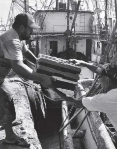  ?? FOTO:VÍCTOR HUGO OLIVAS ?? Pescadores se preparaban ayer para salir al segundo viaje.