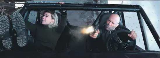  ?? Universal Pictures ?? VANESSA KIRBY plays Hattie, sister of Deckard Shaw (Jason Statham) and an MI6 agent caught up in the action in “Fast & Furious Presents: Hobbs & Shaw.”