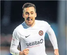  ??  ?? Callum Booth enjoyed his time with Dundee United.