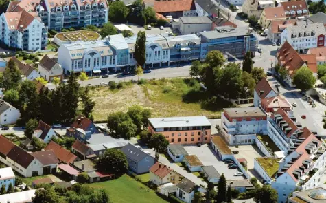  ?? Foto: Marcus Merk ?? Eine große Aufgabe für den neuen Stadtbaume­ister ist die so genannte Potenzialf­läche, auch Gersthofer Loch genannt.