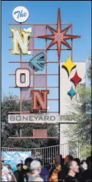  ?? Las Vegas Review-Journal ?? The Neon Museum preserves our city’s historic signs.