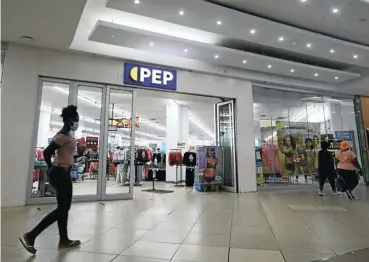  ?? Picture: Alaister Russell ?? Steinhoff Internatio­nal has an interest in Pep’s owner Pepkor in SA, and shares in retail brands in the US, Europe and Australia. That its assets included going concerns — even at the time of its implosion — was never in doubt, say experts.