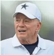  ?? KIRBY LEE, USA TODAY SPORTS ?? “I’m not insensitiv­e ... about the issues,” Jerry Jones said.