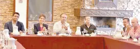  ?? ?? l El alcalde Antonio Astiazarán se reunió con empresario­s, mentores y colaborado­res a quienes agradeció su apoyo para hacer posible el programa Hermosillo 47.