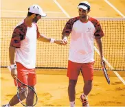  ??  ?? Los tenistas Juan Sebastián Cabal y Roberto Farah.