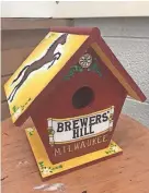  ?? REALTORS HOME & GARDEN SHOW ?? This birdhouse is among 30 designed by Milwaukee High School of the Arts students that will be on display and fore sale at the Realtors Home & Garden Show.