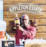  ??  ?? Appleton Estate Epic Grill N' Chill would not have been complete without the amazing variations of the Appleton.