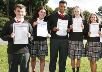  ??  ?? Adam Casey, Aine Ní Mhurchú, Sean Kelly, Anna Kavanagh, Ciara Parnell, Maeve Anne Connolly and Maeve Sinnott at Meanscoil Garman.