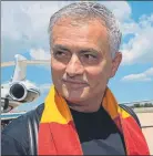  ??  ?? Mourinho, técnico de la Roma