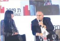  ?? (Marc Israel Sellem/The Jerusalem Post) ?? THE HEALTH PANEL at the 2019 Elections Conference of ‘The Jerusalem Post’ and ‘Maariv.’