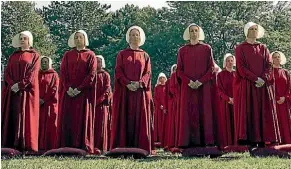  ??  ?? The Handmaid’s Tale is based on the novel by Margaret Atwood.