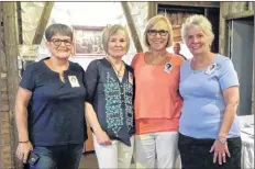  ?? SUBMITTED ?? Debbie Muise, Susan Harvie, Gwen Boyd and Patricia Jansen recently rallied together to plan the 45th VGH nurses reunion.