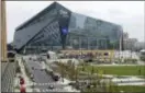  ?? JIM MONE — THE ASSOCIATED PRESS FILE ?? A Muslim prayer service taking place Tuesday at U.S. Bank Stadium, the new home of the NFL Minnesota Vikings, during an Islamic holiday did not feature animal slaughteri­ng.